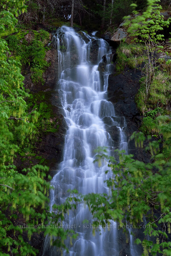 Bridal Veil Falls [U.S. Highway 50, Eldorado National Forest, El Dorado County, California]