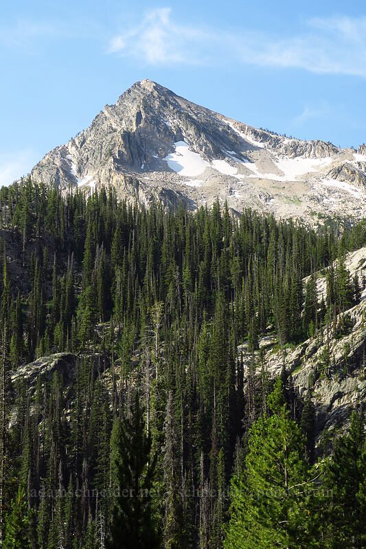 Alpine Peak [Iron Creek-Stanley Lake Trail, Sawtooth Wilderness, Custer County, Idaho]