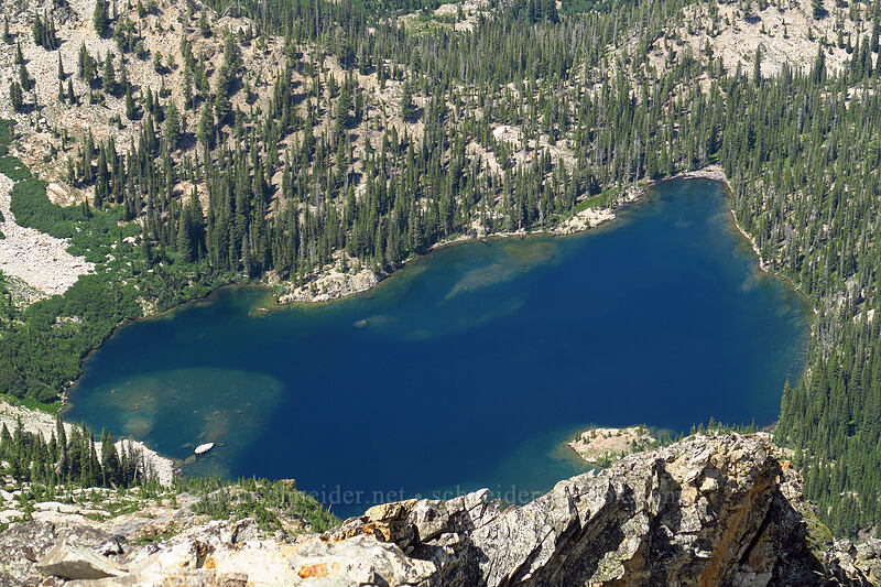 Alpine Lake [Alpine Peak, Sawtooth Wilderness, Custer County, Idaho]