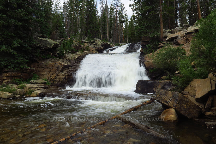 Upper Provo Falls [Provo Falls, Uinta-Wasatch-Cache National Forest, Wasatch County, Utah]