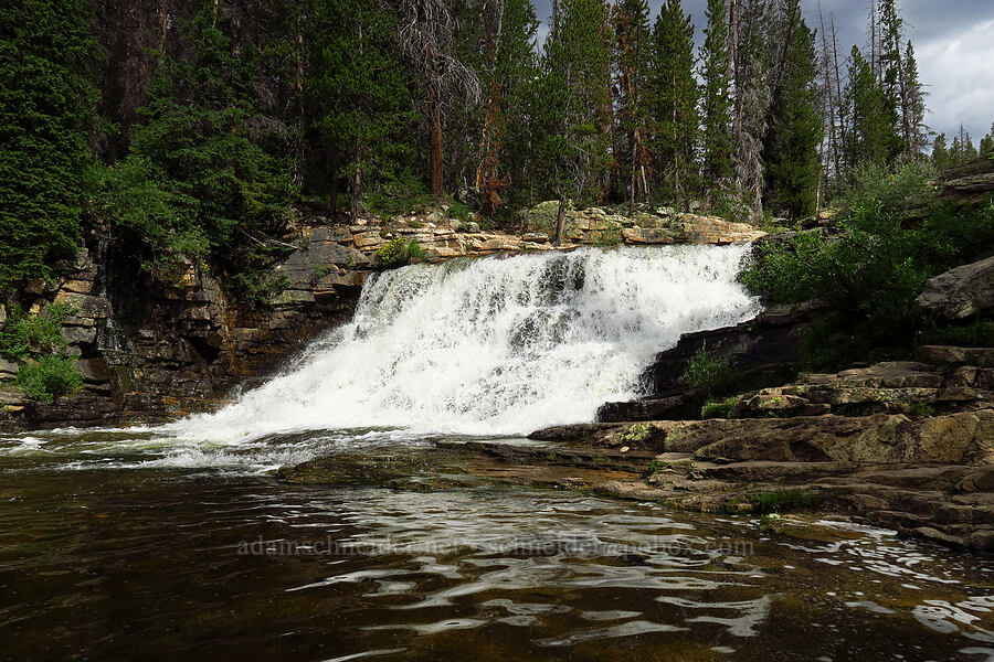 Lower Provo Falls [Provo Falls, Uinta-Wasatch-Cache National Forest, Wasatch County, Utah]