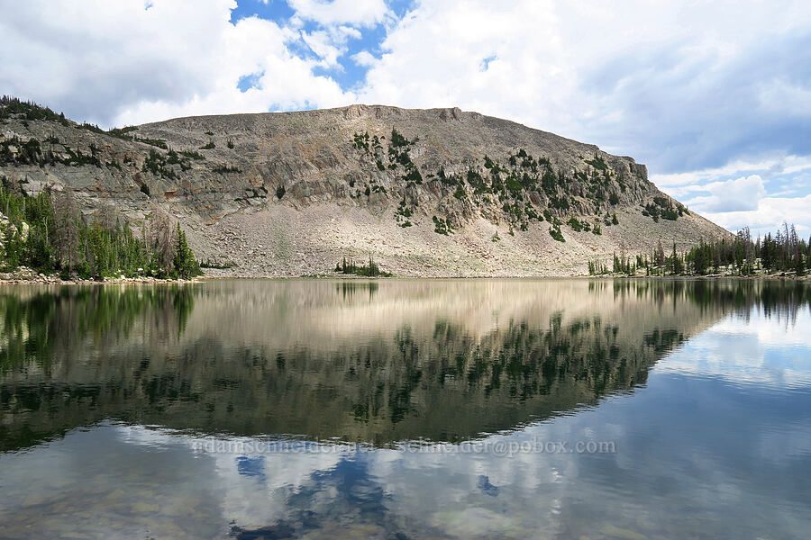 Scout Peak & Kamas Lake [Lofty Lake Loop Trail, Uinta-Wasatch-Cache National Forest, Summit County, Utah]