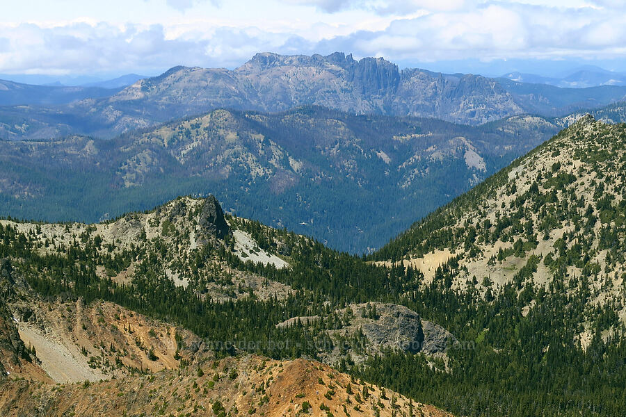 Fifes Peaks [Mt. Aix, William O. Douglas Wilderness, Yakima County, Washington]