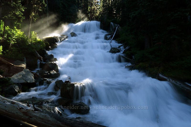 Holloway Falls [Joffre Lakes Trail, Joffre Lakes Provincial Park, British Columbia, Canada]