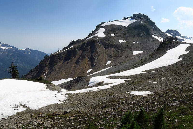 northeast end of Ptarmigan Ridge [Chain Lakes Trail, Mount Baker Wilderness, Whatcom County, Washington]