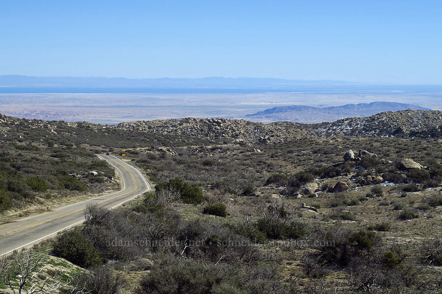 Borrego Valley & Salton Sea [Montezuma Valley Road, Anza-Borrego Desert State Park, San Diego County, California]