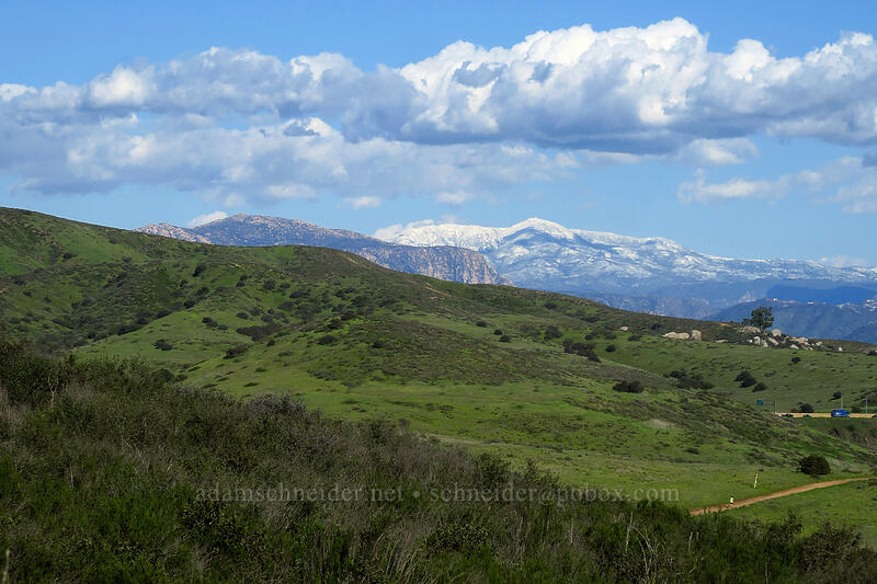 view to the northeast [Mission Trails Regional Park, San Diego, California]