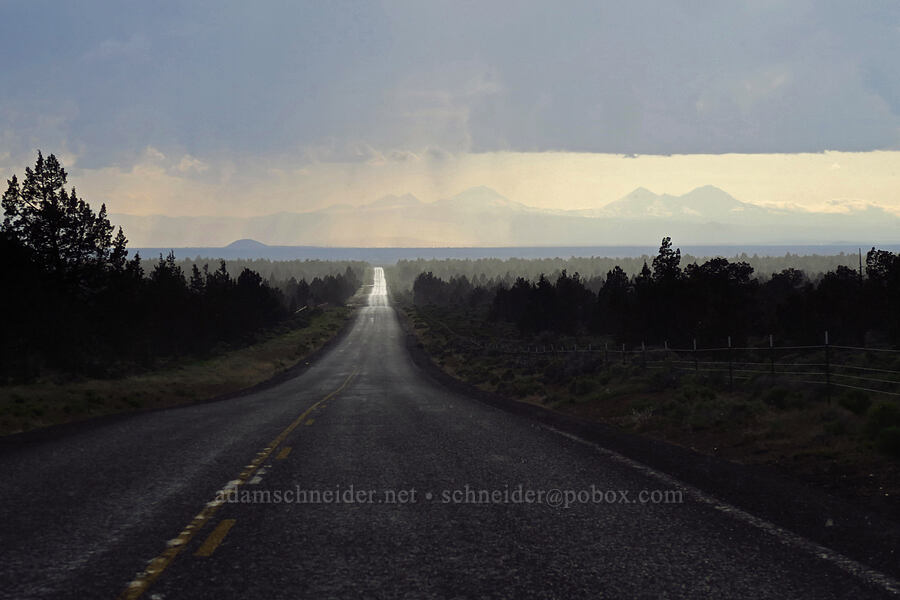 volcanoes [Reservoir Road, Crook County, Oregon]