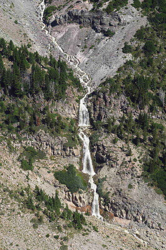 Newton Creek Falls [Newton Clark Ridge, Mt. Hood Wilderness, Hood River County, Oregon]