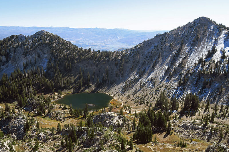 Lake Catherine, Pioneer Peak, & Sunset Peak [Mount Tuscarora, Uinta-Wasatch-Cache National Forest, Salt Lake County, Utah]