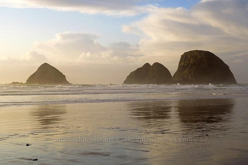 Three Arch Rocks [Oceanside Beach, Tillamook County, Oregon]