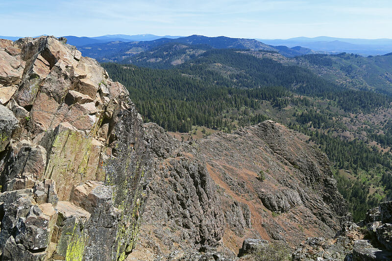 east side of Pilot Rock [Pilot Rock Trail, Cascade-Siskiyou National Monument, Jackson County, Oregon]