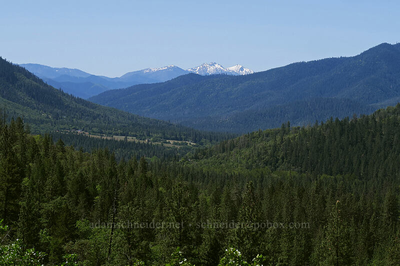 view to the south [East Applegate Ridge Trail, Jackson County, Oregon]