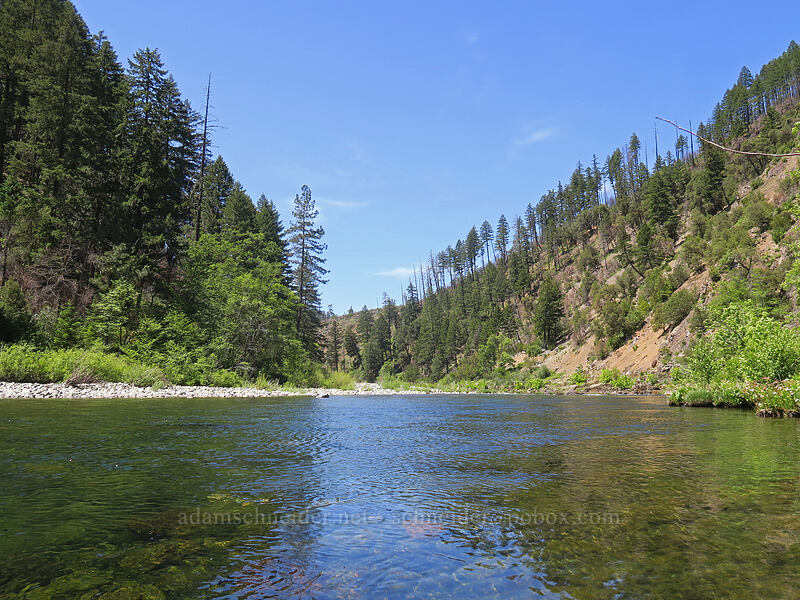 Illinois River [Kerby Flat Trail, Rogue River-Siskiyou National Forest, Josephine County, Oregon]