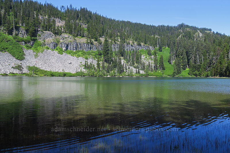 Boulder Lake [Boulder Lake Trail, Mt. Hood National Forest, Wasco County, Oregon]
