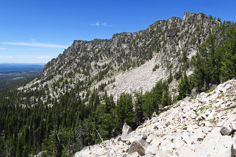 Angel Peak & Lee's Peak [Elkhorn Crest Trail, North Fork John Day Wilderness, Grant County, Oregon]