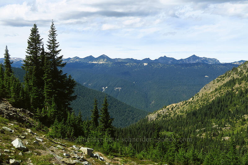 Sourdough Mountains [Yakima Peak, Mount Rainier National Park, Pierce County, Washington]