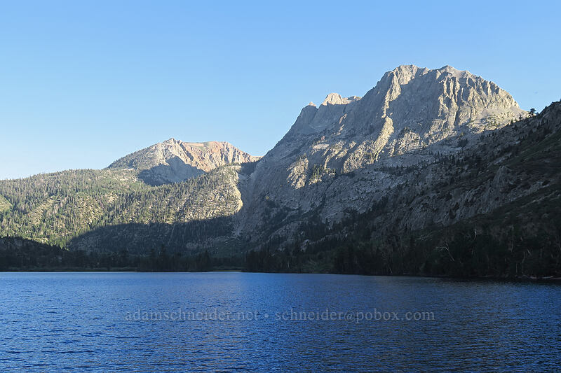 Silver Lake & Carson Peak [June Lake Loop Road, Inyo National Forest, Mono County, California]