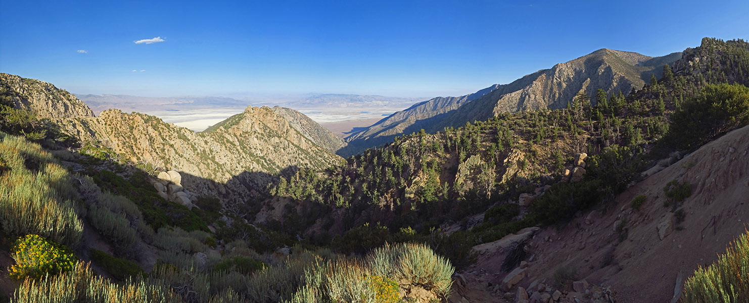 Timosea Peak & Owens Valley panorama [Horseshoe Meadows Road, Inyo National Forest, Inyo County, California]