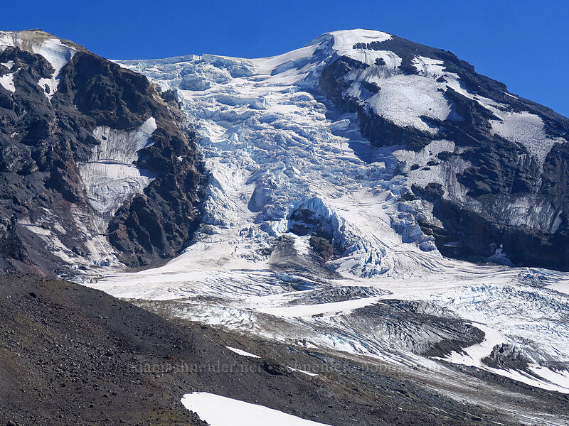 Adams Glacier [Adams Glacier moraine, Mt. Adams Wilderness, Skamania County, Washington]