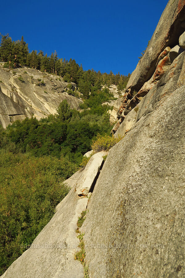 Rockwell Shortcut ledges [Mt. Whitney Rockwell Shortcut, John Muir Wilderness, Inyo County, California]