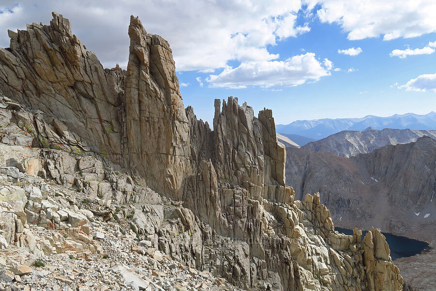granite pinnacles [Mount Whitney Trail, Sequoia National Park, Tulare County, California]