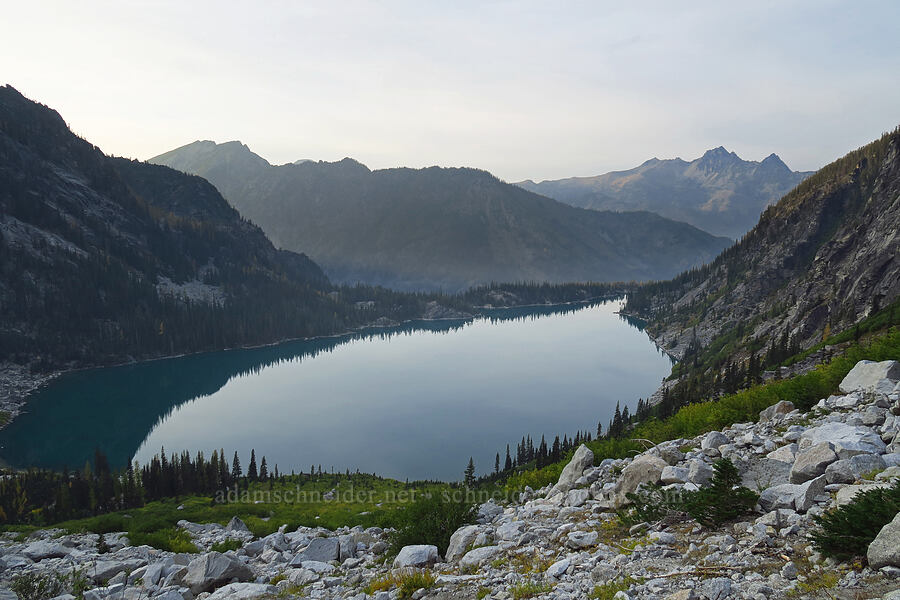 Colchuck Lake [below Aasgard Pass, Alpine Lakes Wilderness, Chelan County, Washington]