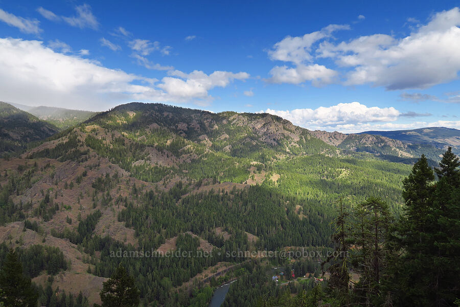 hills above the Naches River [Edgar Rock, Okanogan-Wenatchee National Forest, Yakima County, Washington]