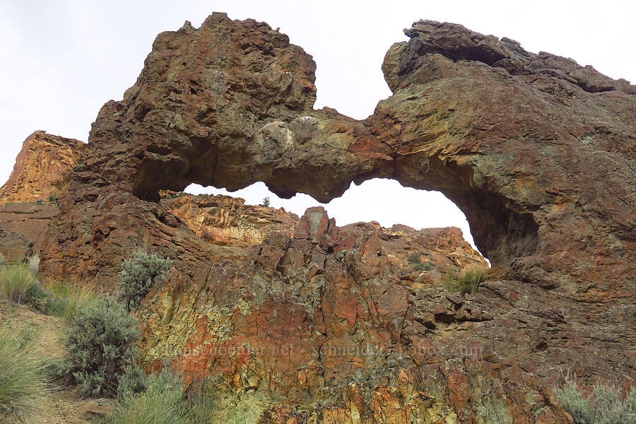 rock arch [Leslie Gulch, Malheur County, Oregon]