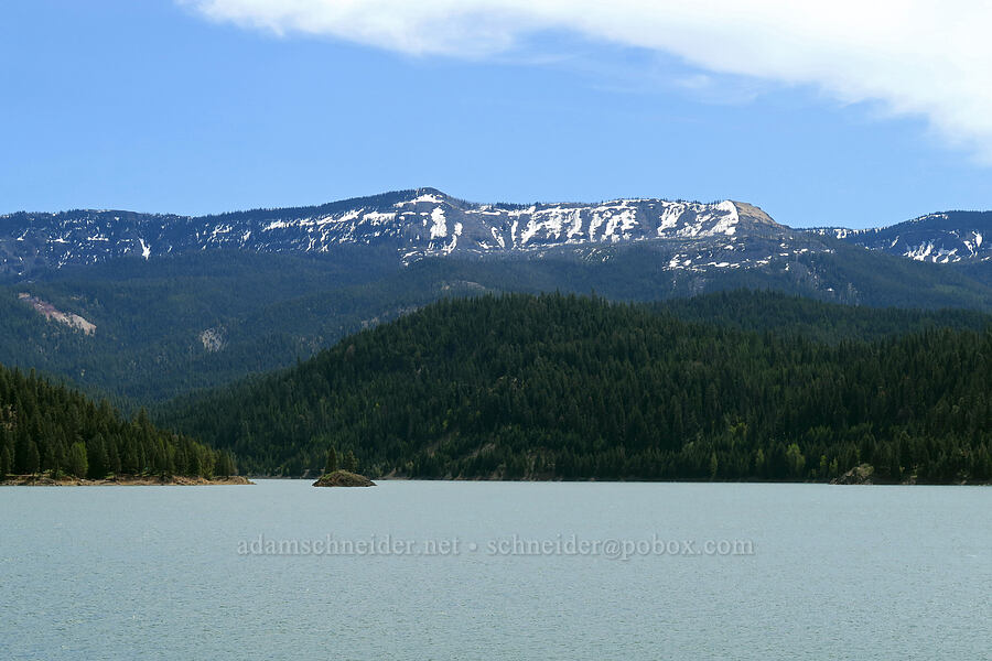 Dome Peak & Rimrock Lake [Rimrock Lake, Okanogan-Wenatchee National Forest, Yakima County, Washington]