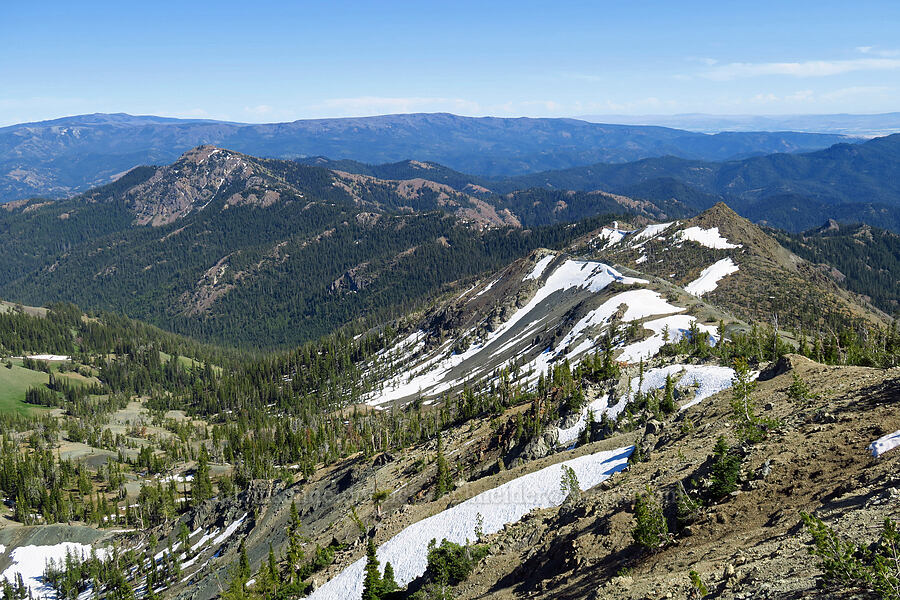 Miller Peak & Freedom Peak [Navaho Peak, Okanogan-Wenatchee National Forest, Chelan County, Washington]