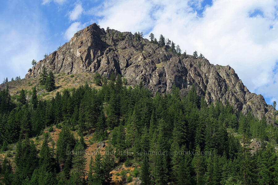 Sheep Mountain [Old Blewett Pass Highway, Okanogan-Wenatchee National Forest, Chelan County, Washington]