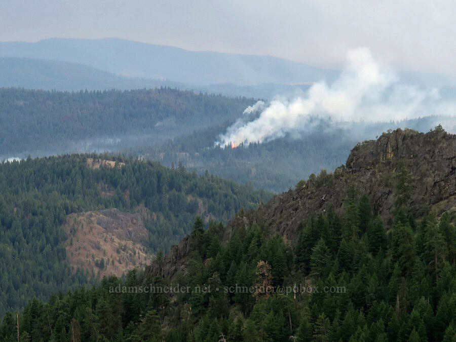 Murderers Creek 6 prescribed burn [Forest Road 2150, Malheur National Forest, Grant County, Oregon]