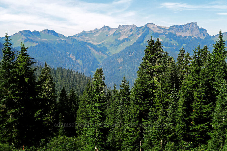 Church Mountain & Bearpaw Mountain [Damfino Lakes Trail, Mt. Baker-Snoqualmie National Forest, Whatcom County, Washington]
