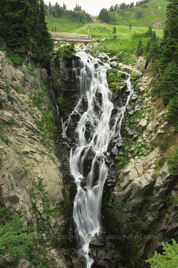 Myrtle Falls [Skyline Trail, Mt. Rainier National Park, Pierce County, Washington]