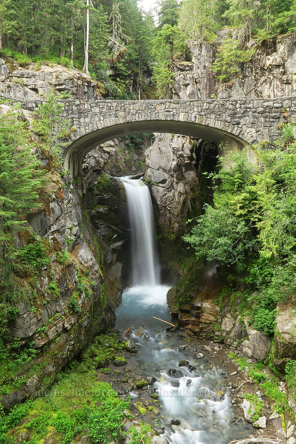 Lower Christine Falls [Longmire-to-Paradise Road, Mt. Rainier National Park, Pierce County, Washington]
