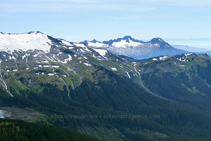 Heliotrope Ridge, Grouse Ridge, & Twin Sisters Mountain [Chowder Ridge, Mt. Baker Wilderness, Whatcom County, Washington]