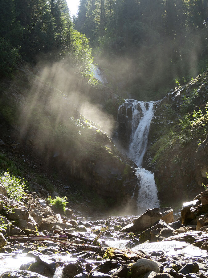 Bloucher Falls [Comet Falls-Van Trump Trail, Mt. Rainier National Park, Pierce County, Washington]