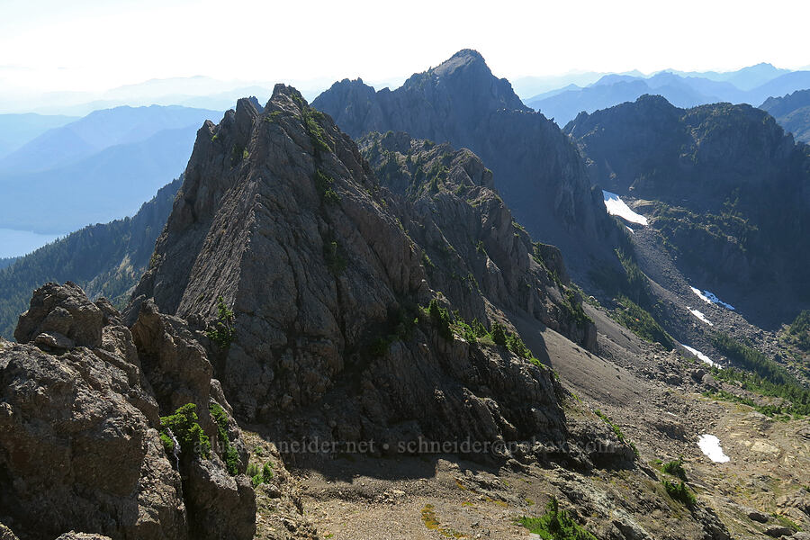 ridge between Mount Washington and Mount Ellinor [Mt. Washington Trail, Olympic National Forest, Mason County, Washington]