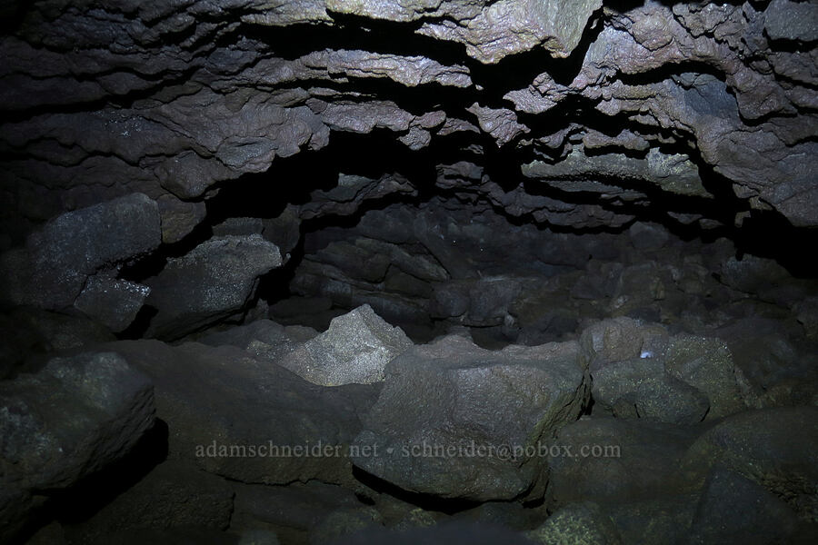 lava tube/cave [Deadhorse Cave, Gifford Pinchot National Forest, Skamania County, Washington]