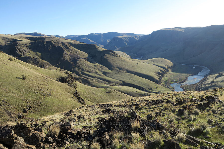 hills above the Deschutes River [BLM Criterion Tract, Wasco County, Oregon]