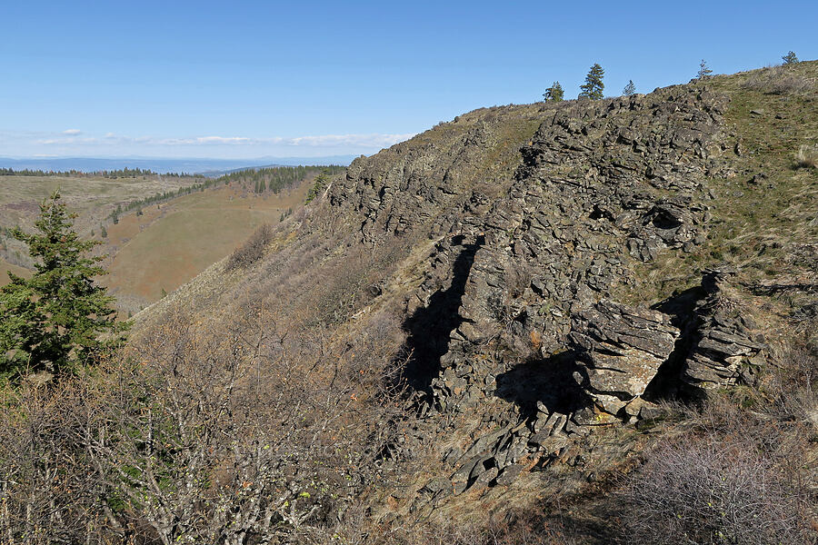 edge of Mill Creek Ridge [Mill Creek Ridge, Wasco County, Oregon]
