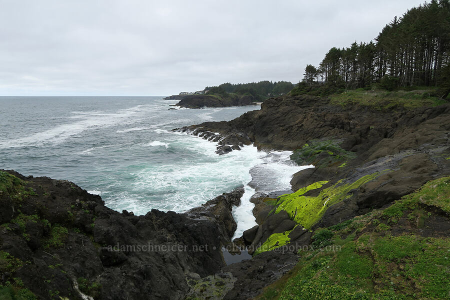 headland south of Whale Cove [Rocky Creek State Scenic Viewpoint, Lincoln County, Oregon]