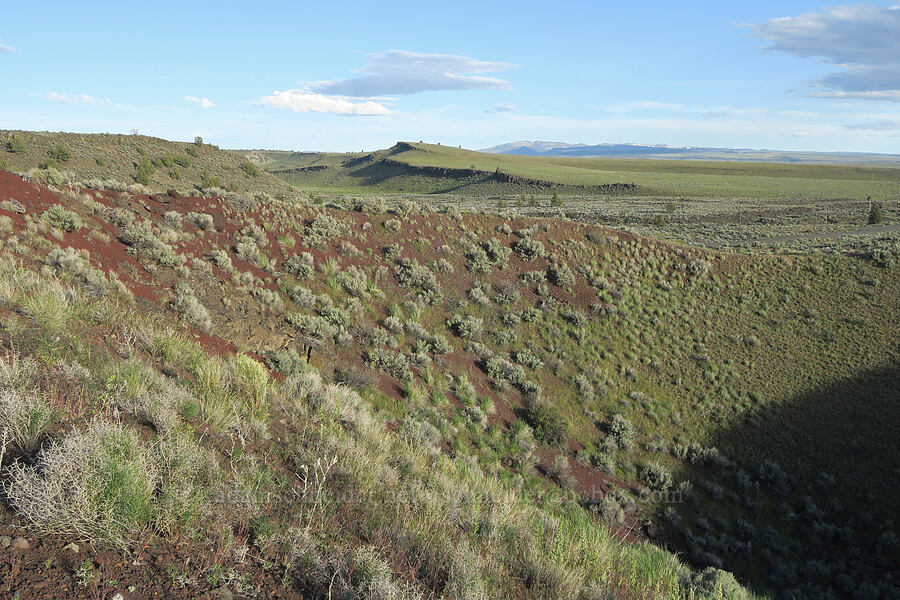 Big Bomb Crater [Diamond Craters, Harney County, Oregon]