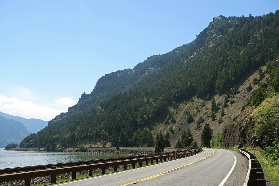 east side of Dog Mountain [Highway 14, Gifford Pinchot National Forest, Skamania County, Washington]