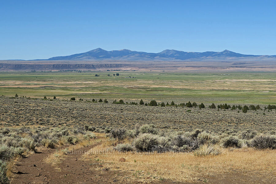 North Warner Mountains [DeGarmo Canyon Road, Hart Mountain National Antelope Refuge, Lake County, Oregon]
