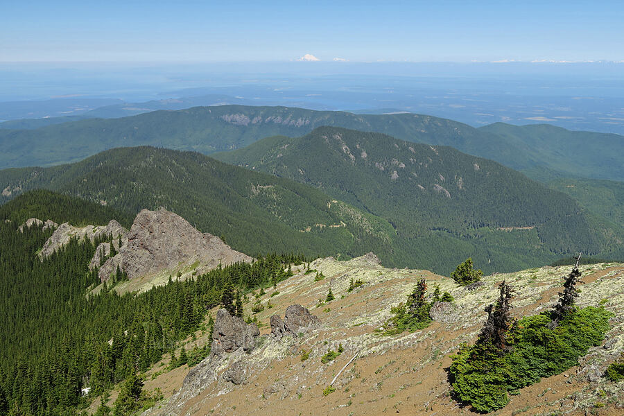 ridge north of Mount Townsend [Mount Townsend, Buckhorn Wilderness, Clallam County, Washington]