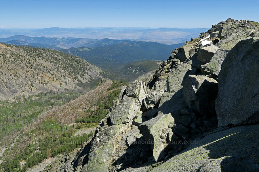 summit view to the east [Tiffany Mountain, Okanogan-Wenatchee National Forest, Okanogan County, Washington]