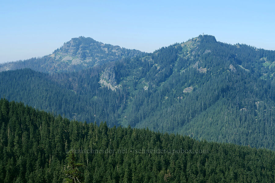 Bohemia Mountain & Fairview Peak [Forest Road 2212, Umpqua National Forest, Lane County, Oregon]