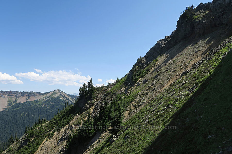 untraversable slope [Naches Peak, Okanogan-Wenatchee National Forest, Yakima County, Washington]